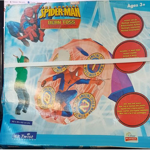 Jeu De Plein Air / Bean Toss / Spider Man / Premier Jeu D'adresse / Marvel