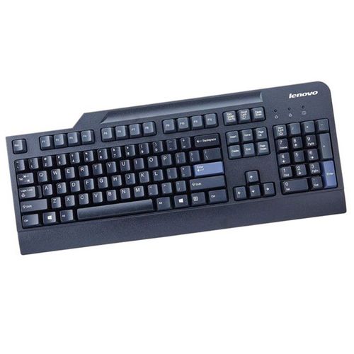 Clavier QWERTY Noir USB Lenovo KB1021 00XH537 PC Keyboard 104 Touches