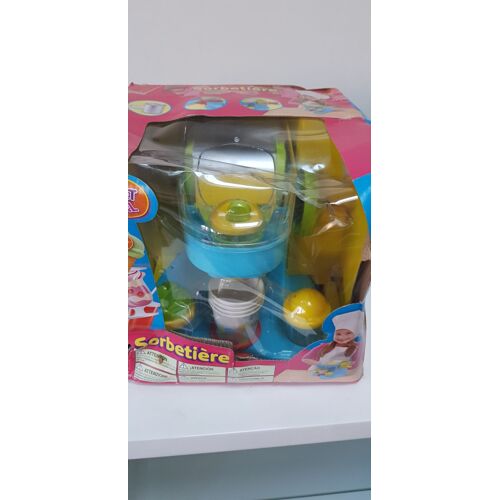Jouet Pour Enfants / Patisserie / Sorbetiere Avec Accessoires / 24x24x26 Cm / Grand Modele / Neuve