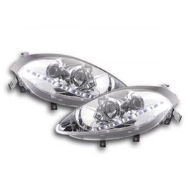 Phare Avant Lumiere Du Jour Fiat Bravo Typ 198 An. 07- Chrome