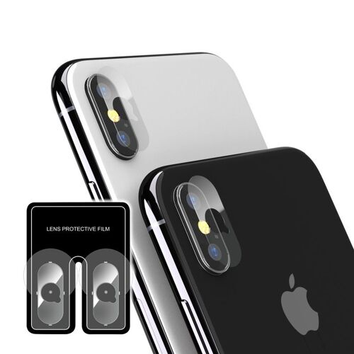 Insten® Pour Apple Iphone Xs / Xs Max / X : Film De Protection Protecteur De Lentilles Caméra Appareil Photo En Verre Trempé