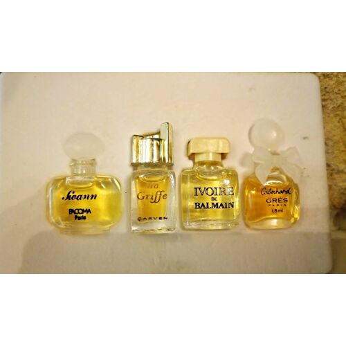 Coffret 4 Miniatures Swann-Ma-Griffe-Ivoire-Cabochard