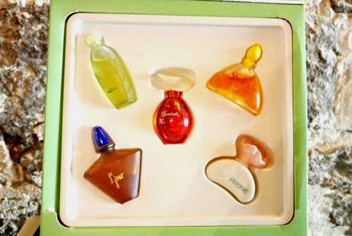 Coffret 5 Miniatures 8e-Jour-Cantate-Nature-Pivoine-Shafali-Fleur-Rare