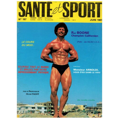 Santé Et Sport N°187 : Ray Boone Champion Californien