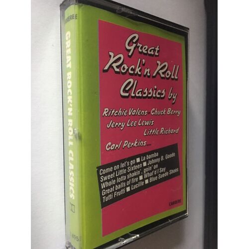 Great Rock N Roll Classics Cassette Audio