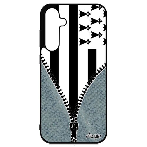 Coque Silicone Pour S23 Fe Drapeau Bretagne Breton Foot Basket Gwenn Ha Du Etui Region Smartphone Housse Jeans Bumper Samsung Galaxy