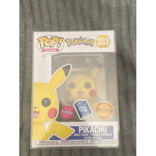 Figurine Funko Pop! N°353 - Pokemon - Pikachu Flocké