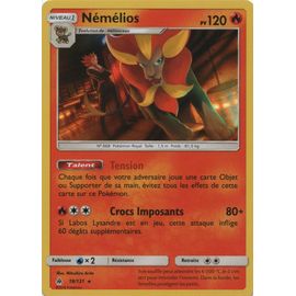Carte Francaise Némélios Holo 19/131 Lumière Interdite Pokemon