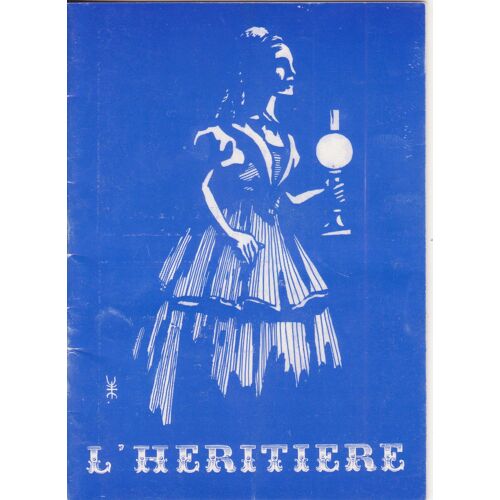Programme Theatre Du Capitole Toulouse L'heritiere Opéra De Jm Damase 1975