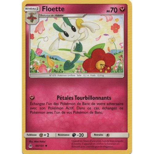Carte Pokemon Française Floette 85/ 131 Lumière Interdite