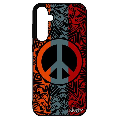 Coque Samsung S23 Fe Silicone Peace And Love Rasta Souple Hippie 4g Alu Espoir Tattoo Symbole Etui Solide Ragga Mandala Yoga Galaxy