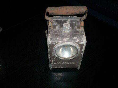 Lampe Ancienne De Cheminot Wonder Type Agral