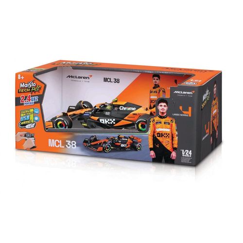 Maisto 1/24 Premium Rc Formule 1 2,4ghz - 2024 Mclaren Mcl38 Miami Gp #Norris