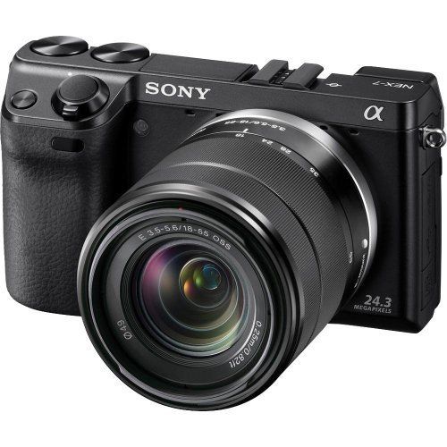 Sony SONY sans miroir reflex ? NEX-7 kit d'objectif zoom E18-55mm F3.5-5.6 OSS vient modèles noirs NEX-7K
