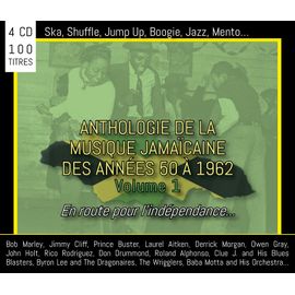 Anthologie De La Musique Jamaïcaine Des Années 50 À 1962 - Volume 1 - Coffret 4 Cd