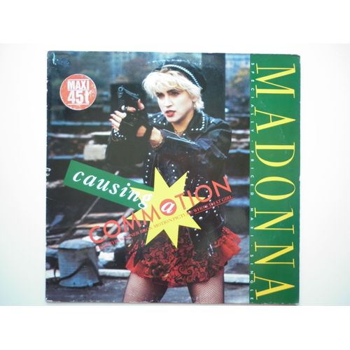 Madonna Maxi 45tours Vinyle Causing A Commotion