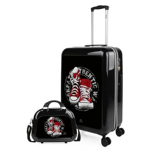 Maletas De Viaje De La Firma SKPAT. Juego Maletas 4 Ruedas - Juego De Maletas De Viaje - Juego Maletas De Viaje Ligeras. Candado De Combinacion 133660B