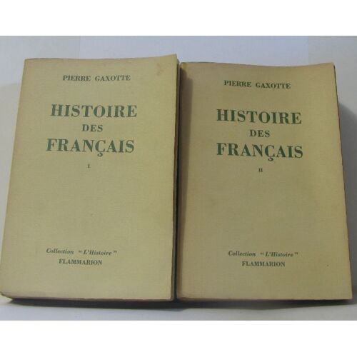 Histoire Des Français Tome Premier Et Deuxième