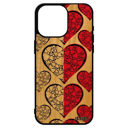Coque Pour Iphone 15 Pro Max Bois Silicone Drapeau Monaco Monegasque Smartphone Basket Coeur Case Telephone Foot 256 Go I Love