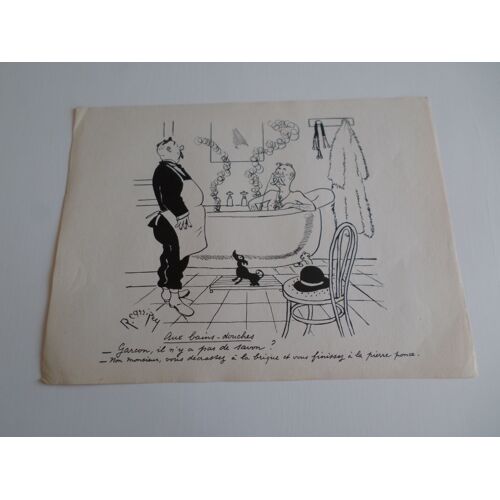 Carrizey - Les Bains-Douches - Reproduction 1943