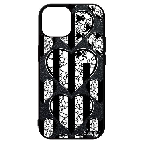Coque Silicone Iphone 15 Drapeau Bretagne Breton Basket Coeur Foot Gwenn Ha Du Football Pas Cher Region I Love Antichoc Etui