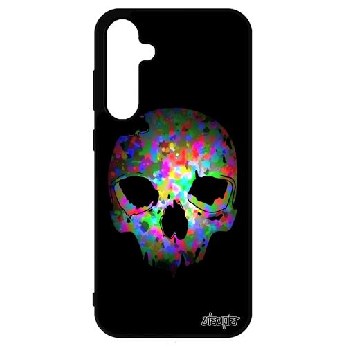 Coque Silicone Crane Samsung S23 Fe Unique Etui Halloween Metal Tete De Mort Pirate Peur Sm-S711b/Ds Enfer Squelette Rose Emo Galaxy