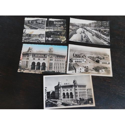 Lot De 5 Cartes Postales Anciennes D Alger / Algerie