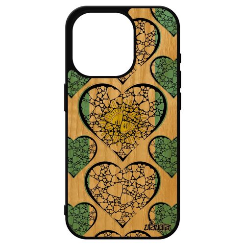 Coque Iphone 15 Pro En Bois Silicone Drapeau Argentine Argentin Noir I Love Jo Jeux Olympiques Rugby Foot Football Unique De