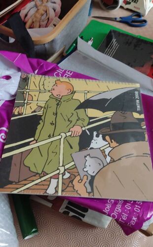 Calendrier Tintin 2008 