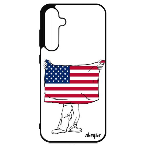 Coque Pour S23 Fe Silicone Drapeau Etats Unis Usa Americain Nba Smartphone Jeux Olympiques Foot Football Jo Nfl Case Samsung Galaxy