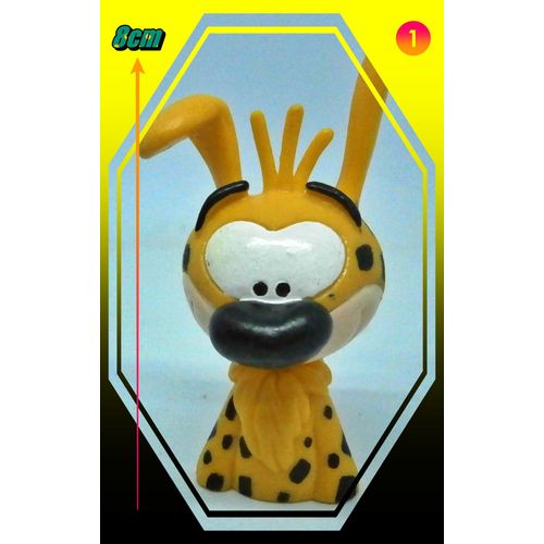 Figurine Marsupilami - Marsupilami Assis - 8cm