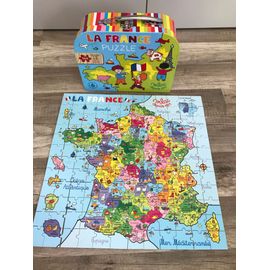 Puzzle La France En Bois