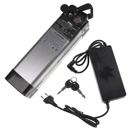 Vhbw Batterie Compatible Avec Rex Vélo Électrique, E-Bike (10400mah, 24v, Li-Ion) + Chargeur