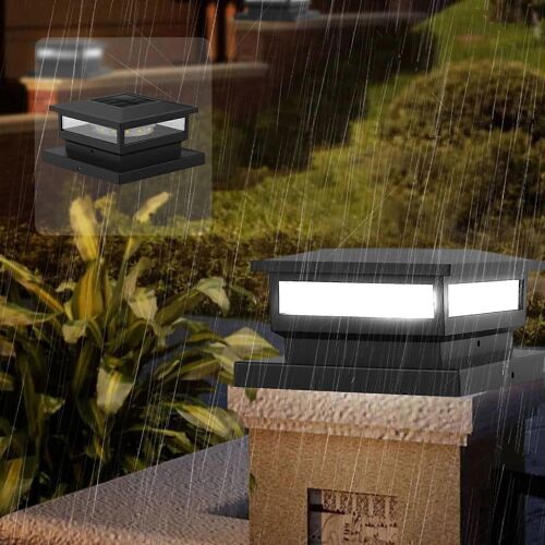 Éclairage Décoratif De Jardin De Patio Extérieur 8led Pour Pilier 4'X4' 6'X6'