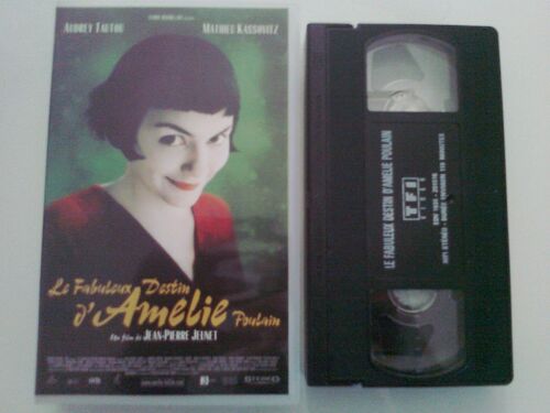 Cassette Vidéo Vhs - Le Fabuleux Destin D'Amélie Poulain - Audrey Tautou