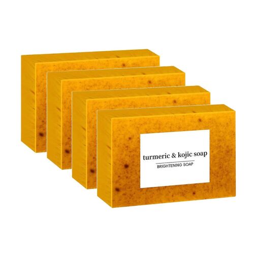 Savon Citron Curcuma Savon Nettoyant Curcuma Savon Douche Visage Et Corps Savon Raffermissant Les Pores Et Éliminant Les Pigments