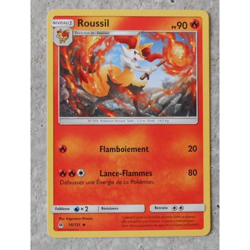 Carte Pokémon - Roussil - 16/131 - Lumière Interdite