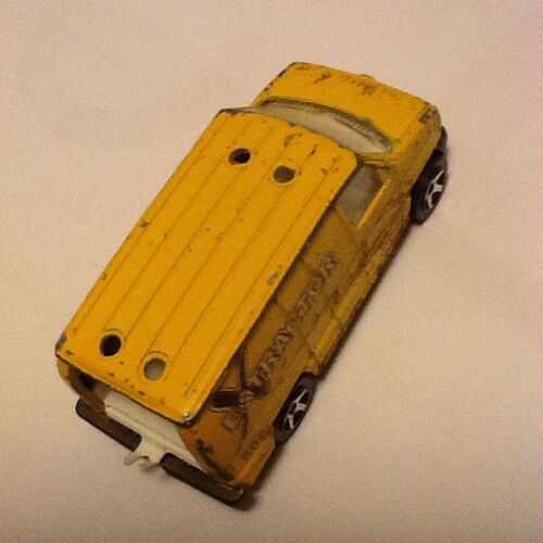 Majorette Ford Econoline Jaune Extractor
