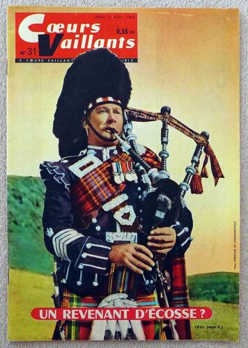 Coeurs Vaillants N°31 02/08/1962