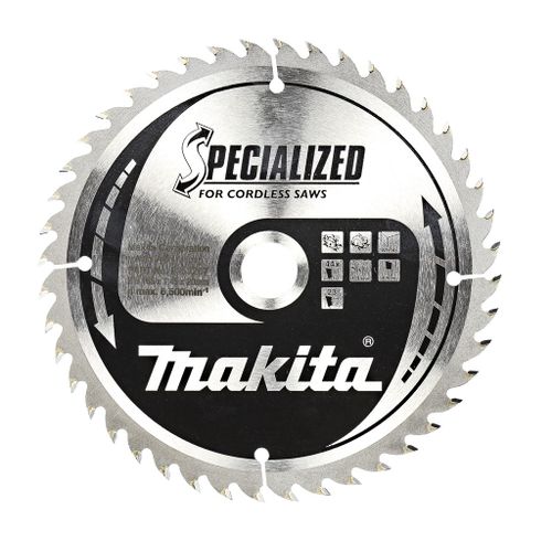 Makita B -53207 Circular Saw Blade Wood - 165x20x1.45mm 44T