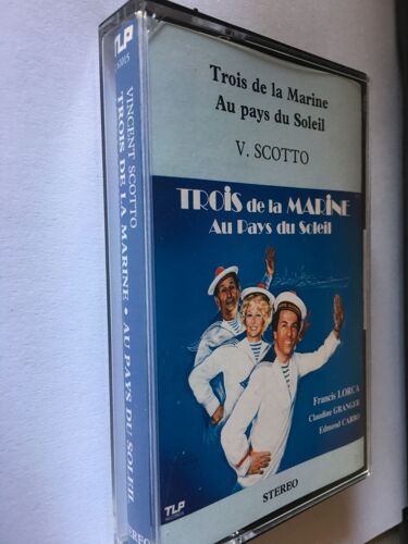 V.Scotto Trois De La Marine Cassette Audio