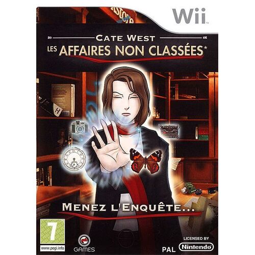 Lot - Cate West - Les Affaires Non Classées - The Vanishing Files - Sur Nintendo Wii + 1 Jeu Pc Neuf (Voir Photos)