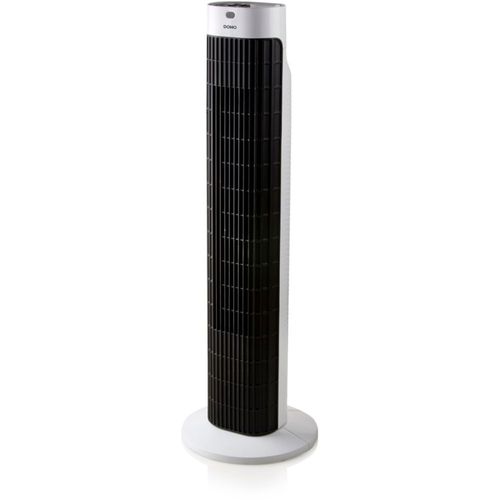 DOMO Ventilateur tour 77 cm 45 W Noir et blanc DO8126