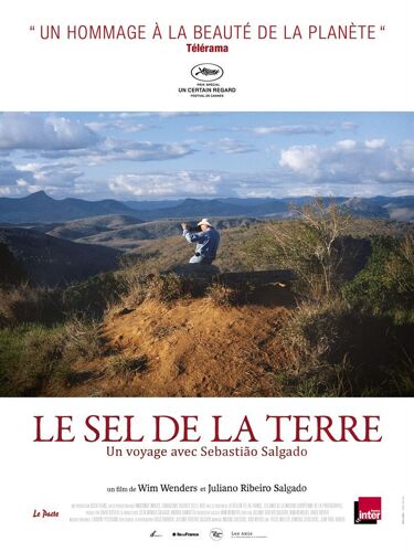 Le Sel De La Terre (2014) - Affiche Originale De Cinéma - 40x60 Cm - Pliée - Wim Wenders, Juliano Ribeiro Salgado, Sebastião Salgado