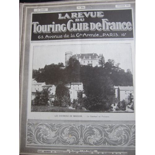 La Revue Du Touring Club De France N° 364