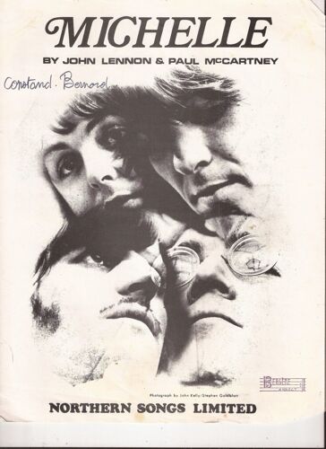 Michelle - John Lennon - Paul Mccartney - Chant & Accompagnement Piano