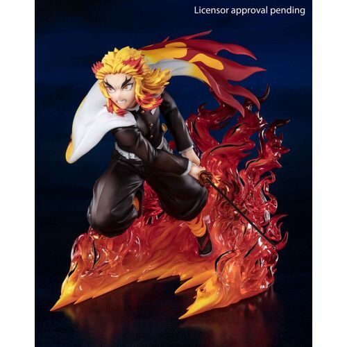 Demon Slayer Statuette Pvc Figuarts Zero Kyojuro Rengoku Flame Hashira 15 Cm