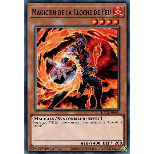 Yu Gi Oh Hac1 Fr066 Magicien De La Cloche De Feu