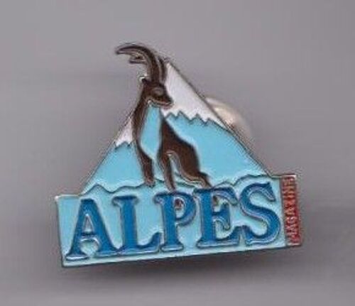 Pin's Montagnes Animaux Chamois ? Les Alpes Ref 4028