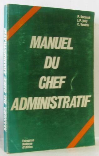 Manuel Du Chef Administratitf